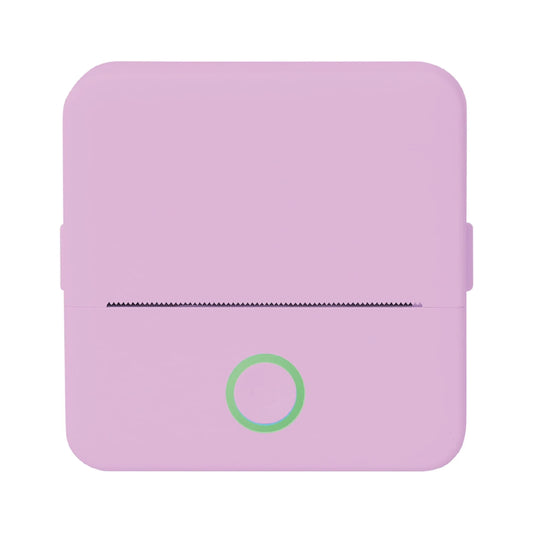 CTP500 Wireless Mini Portable Inkless Thermal Printer & Label Maker + Paper, Android & Ios (Purple)