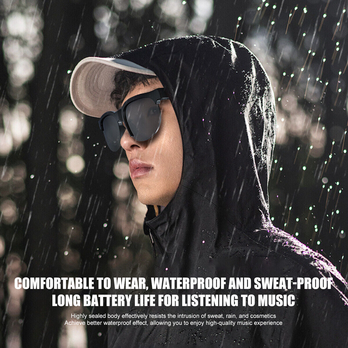 Smart Glasses AI Bluetooth Glasses with 144+ Translation for Men & Woman Travel