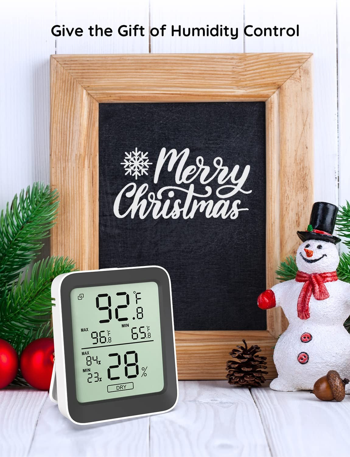 Govee Hygrometer Thermometer H5075, Bluetooth Indoor Room Temperature